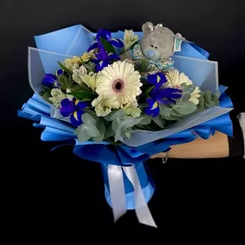 Букет "Мишка Тедди"