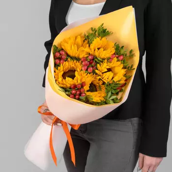 Букет "Ослепительное Солнце"