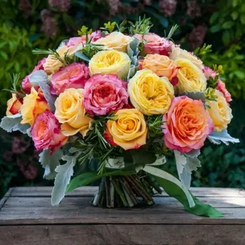 Букет "Персиковый Джем"