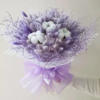 Букет "Пушистый Хлопок"