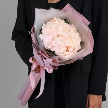 Букет "Розовая Гортензия"
