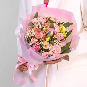 Букет "Розовое Облако"