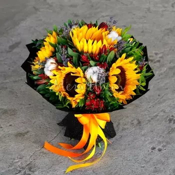 Букет "Солнце в Городе"