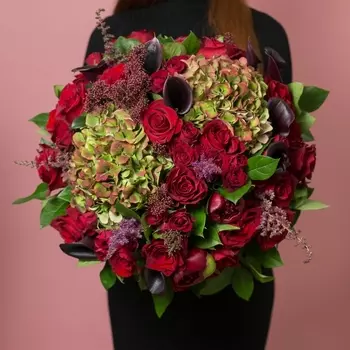 Букет "Вишня В Шоколаде"