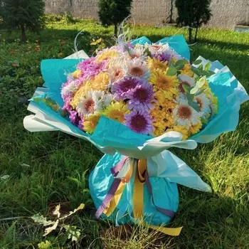 Букет "Воздушная Хризантема"