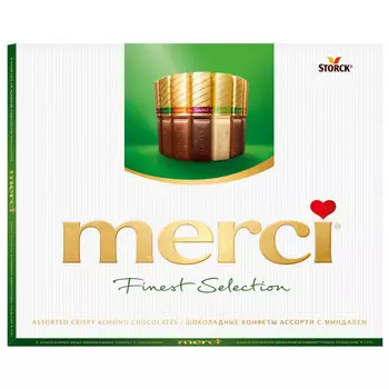 Конфеты Merci Ассорти 4 Вида Шоколада