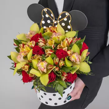 Коробка Минни Маус "White"