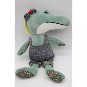 Мягкая игрушка Крокодил Семен "Зеленый" (40 см.)