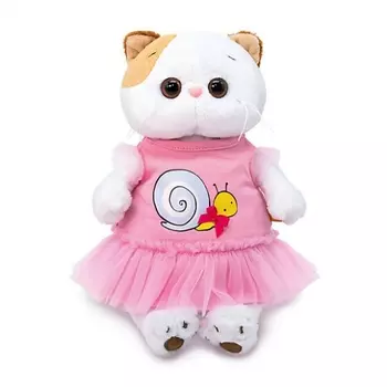 Мягкая игрушка Ли-Ли: в платье с улиткой (24 см.)