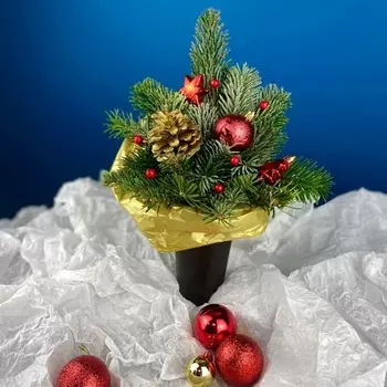 Новогодний стаканчик "Шишечка"