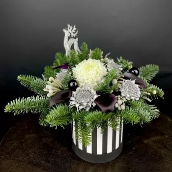 Новогодняя Композиция "Морозный Вечер"