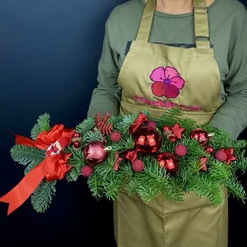 Новогодняя Композиция "Щелкунчик"