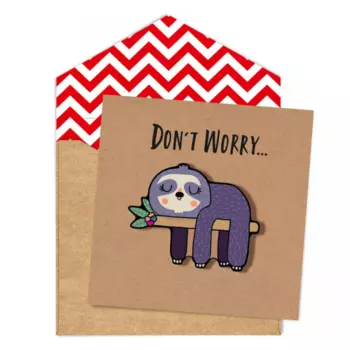 Открытка "Don't worry..."