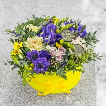 Шляпная Коробка "Индиго"