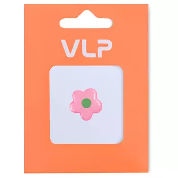 3D Стикер VLP Flower Green Pink,1142015, силикон, зелено-розовый цвет