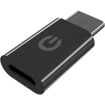 Адаптер Gerffins Micro USB/Type-C ADP-MC (черный)