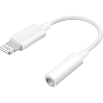 Адаптер Stellarway Lightning на Jack 3,5 мм, белый