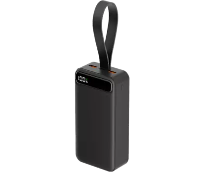 Аккумулятор Deppa Turbo V2 30000 mAh, черный