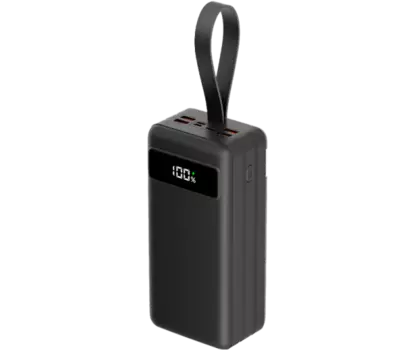 Аккумулятор Deppa Turbo V2 60000 mAh, черный