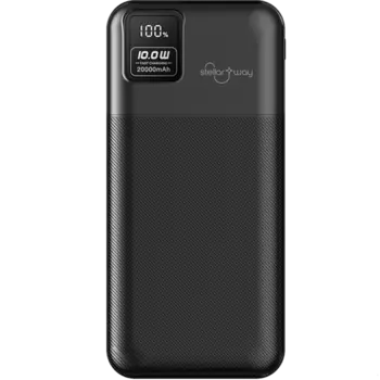 Аккумулятор Stellarway 20000mAh, черный
