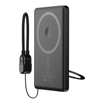 Аккумулятор Stellarway MagSafe 5000mAh 3в1, черный