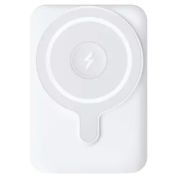 Аккумулятор VLP Dual MagSafe 5000mAh PD, белый