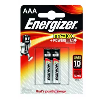 Батарейка Energizer Maximum E92 AAA 2 шт.