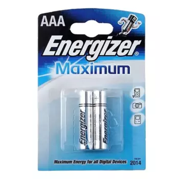 Батарейка Energizer Maximum LR03 AAA 2 шт.