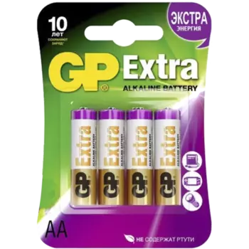 Батарейка GP Extra Alkaline 15A-LR03 4шт.