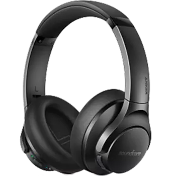 Bluetooth-гарнитура Anker Soundcore Q20+, черная