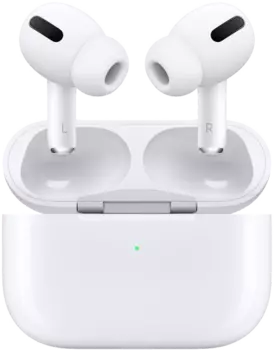 Bluetooth-гарнитура Apple AirPods Pro в футляре с возможностью беспроводной зарядки MagSafe (MLWK3), белая