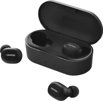 Bluetooth-гарнитура Canyon CND-TBTHS2B, черная