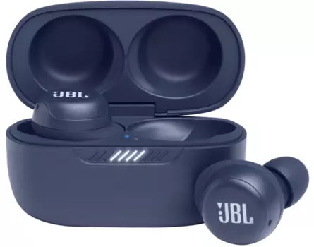Bluetooth-гарнитура JBL LIVE Free NC+, синяя