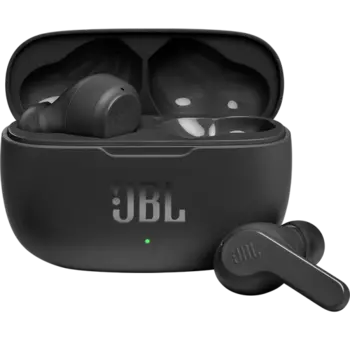 Bluetooth-гарнитура JBL Vibe 200TWS, черная