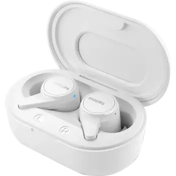 Bluetooth-гарнитура Philips TAT1207BK, белая