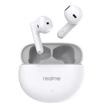 Bluetooth-гарнитура realme Buds T01, белая (RMA2406)