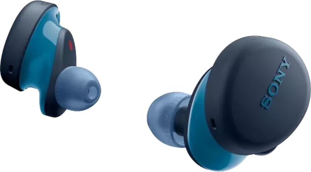 Bluetooth-гарнитура Sony WFXB700, синяя