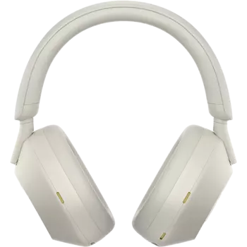 Bluetooth-гарнитура Sony WH1000XM5, серебряная
