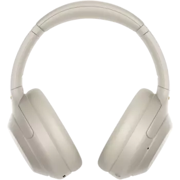 Bluetooth-гарнитура Sony WH-1000XM4, серебряная