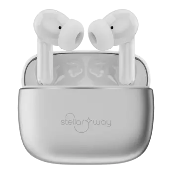 Bluetooth-гарнитура Stellarway STWPRO-TWS-MTL, серебристый