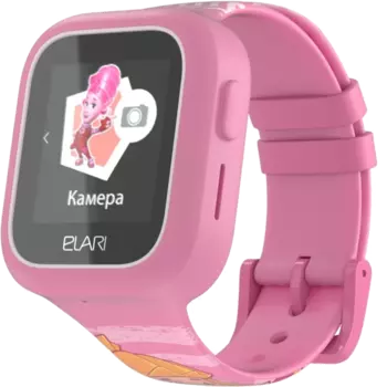 Часы-телефон ELARI детские FixiTime Lite, розовые