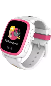 Часы-телефон ELARI KidPhone "Ну,погоди!", белые