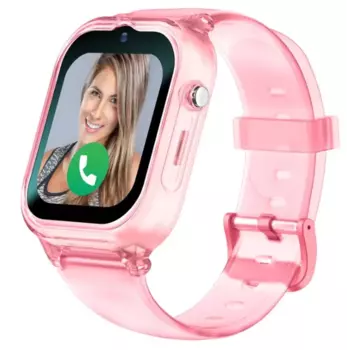 Часы-телефон Leef Cosmic, розовые