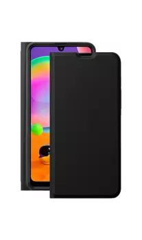 Чехол-книжка Deppa для Galaxy A32, термополиуретан, черный