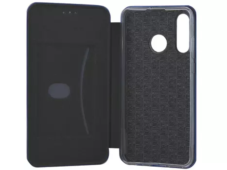 Чехол-книжка Deppa для Huawei P30 Lite, кожзам, синий