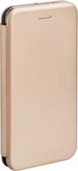 Чехол-книжка Deppa для Samsung Galaxy A6, кожзам, золотистый