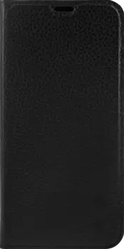 Чехол-книжка InterStep для Samsung Galaxy A6, кожзам, черный