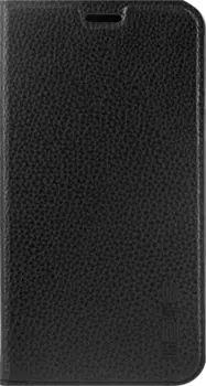 Чехол-книжка InterStep для Samsung Galaxy J7 Neo, кожзам, черный