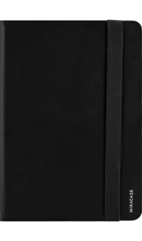 Чехол-книжка Miracase для планшета 8707 универсальный 9-10'', кожзам, черный