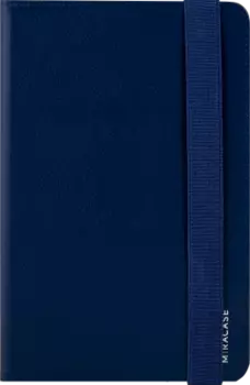 Чехол-книжка Miracase для планшета 8707 универсальный 7-8'', кожзам, синий